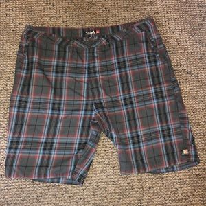 Quiksilver plaid short